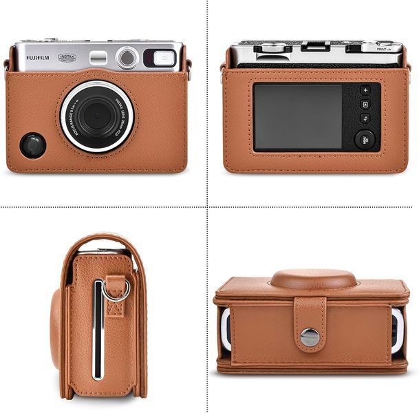 Чохол для фотоапарата Fujifilm Instax Mini EVO Коричневий CASEEVOBR фото