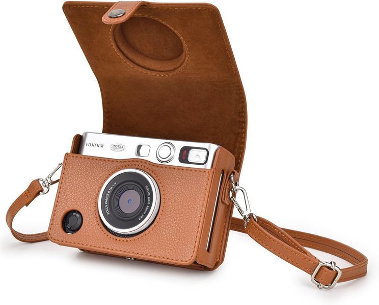 Чохол для фотоапарата Fujifilm Instax Mini EVO Коричневий CASEEVOBR фото