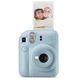 Подарунковий набір камера Fujifilm Instax Mini 12, Фотопапір 20шт, Чохол, Фотоальбом на 64 фото, Набір фоторамок (10 шт) з прищепками Блакитний NAB_MINI12_11_BLUE фото 2