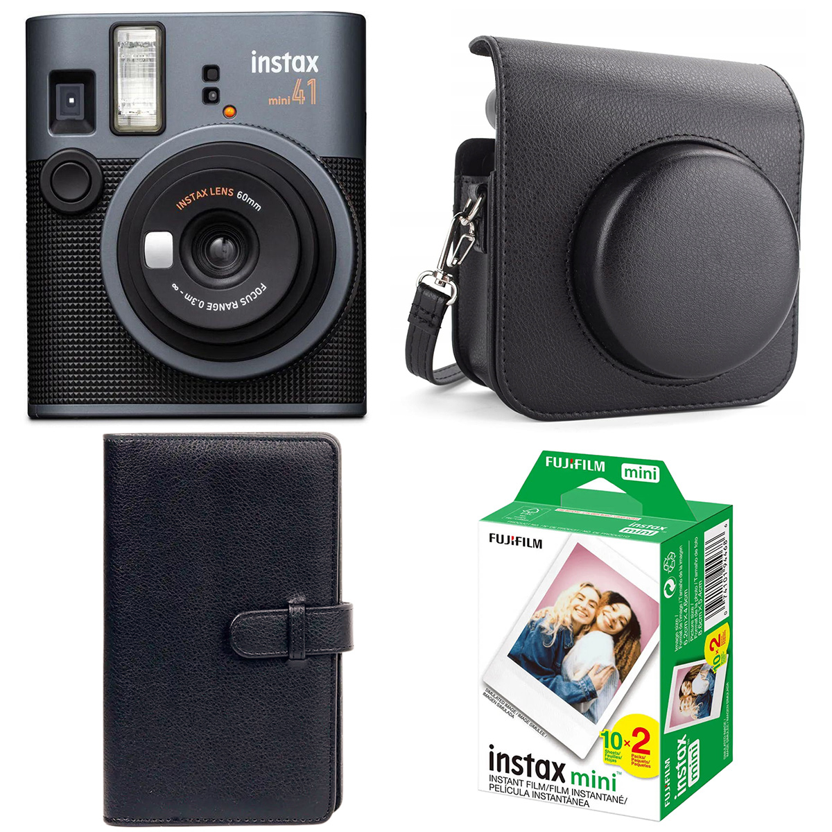 Instax як подарунок — набір Fujifilm Instax Mini 41 з фотопапером, чохлом та фотоальбомом