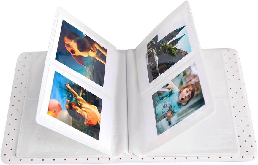 Подарунковий набір камера Fujifilm Instax Mini 13, Фотопапір 20 шт, Чохол прозорий, Фотоальбом на 64 фото Блакитний NAB1M13_20T_BLU фото