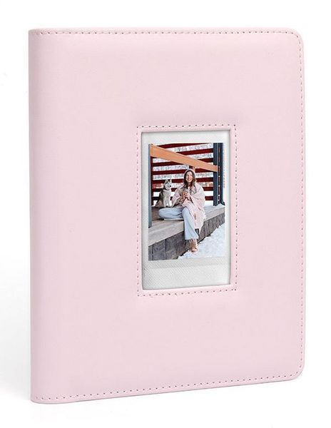 Фотоальбом рожевий для Fujifilm Instax Mini (12, 11, 40, 70, 90, 99, EVO, Link, Liplay) Polaroid 300, Z2300 на 288 фото ALBMINI288PINK фото