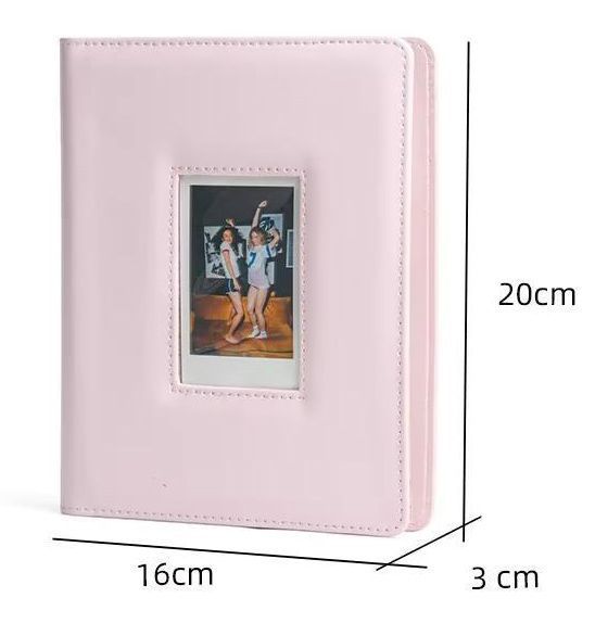 Фотоальбом рожевий для Fujifilm Instax Mini (12, 11, 40, 70, 90, 99, EVO, Link, Liplay) Polaroid 300, Z2300 на 288 фото ALBMINI288PINK фото