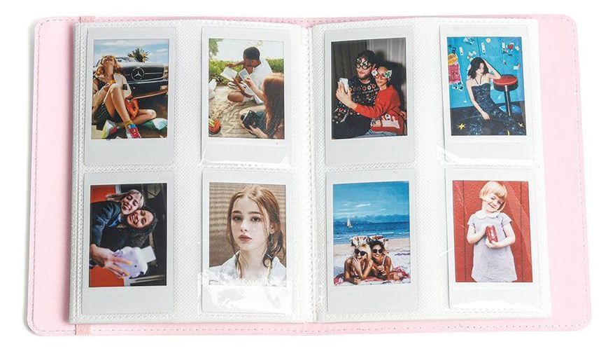 Фотоальбом рожевий для Fujifilm Instax Mini (12, 11, 40, 70, 90, 99, EVO, Link, Liplay) Polaroid 300, Z2300 на 288 фото ALBMINI288PINK фото