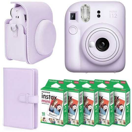 FUJIFILM instax mini 12 10個 Подарунковий набір камера Fujifilm Instax Mini 12, Фотопапір 50 шт