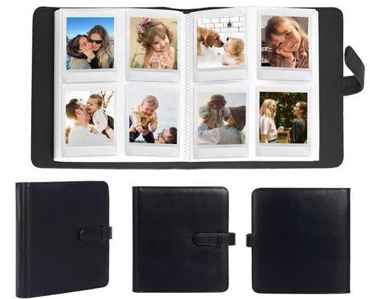 CLOVER 64 Pockets Photo Album Book For Fujifilm Instax Square Sq10 Sq6 Sp 3 Instant Camera Films Blue