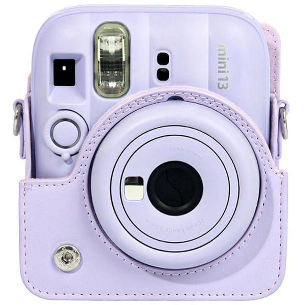 Подарунковий набір камера Fujifilm Instax Mini 13, Фотопапір 20 шт, Чохол шкіряний, Фотоальбом на 64 фото Фіолетовий NAB1M13_20_PUR фото