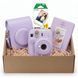Подарунковий набір камера Fujifilm Instax Mini 13, Фотопапір 20 шт, Чохол шкіряний, Фотоальбом на 64 фото Фіолетовий NAB1M13_20_PUR фото 1
