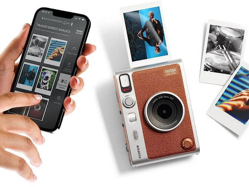 Фотоапарат Fujifilm Instax Mini EVO Brown 16812534 фото