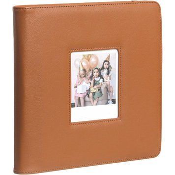 Фотоальбом коричневий для Fujifilm Instax Wide 100, 200, 210, 300, 400, Link Wide, Wide EVO, Polaroid 600 на 288 фото ALBWIDE288BROWN фото