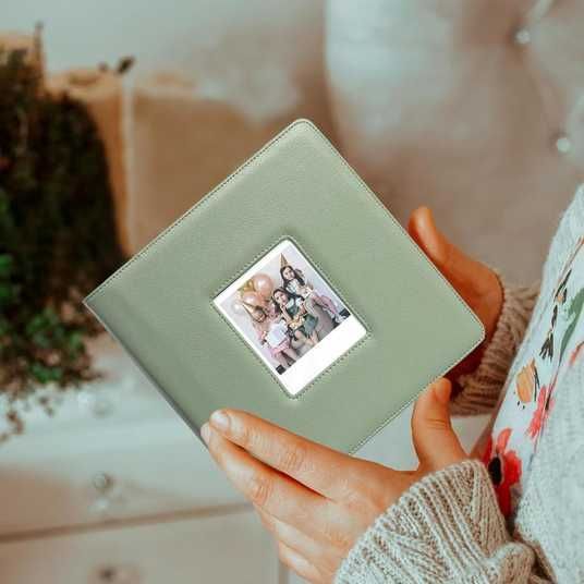 Фотоальбом зеленый для Fujifilm Instax Wide 100, 200, 210, 300