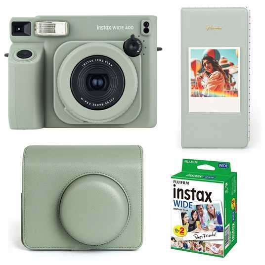 Набір камера Fujifilm Instax Wide 400, Фотопапір 20 шт, Чохол