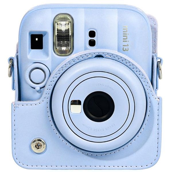 Подарунковий набір камера Fujifilm Instax Mini 13, Фотопапір 20 шт, Чохол шкіряний, Фотоальбом на 64 фото Блакитний NAB1M13_20_BLU фото