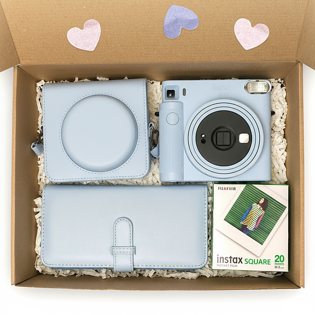 Емоції Instax — набір Fujifilm Instax Square SQ1 як подарунок на свято