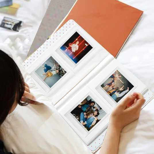 Фотоальбом голубой для Fujifilm Instax Square SQ1, SQ6, SQ40, SQ20