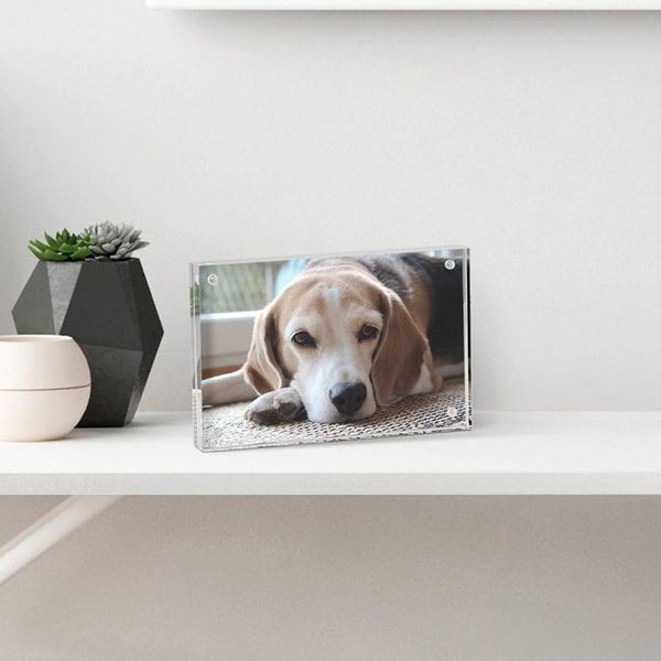 Фоторамка настільна магнітна для Instax Mini/Square/Wide прозора FRAUNI02 фото
