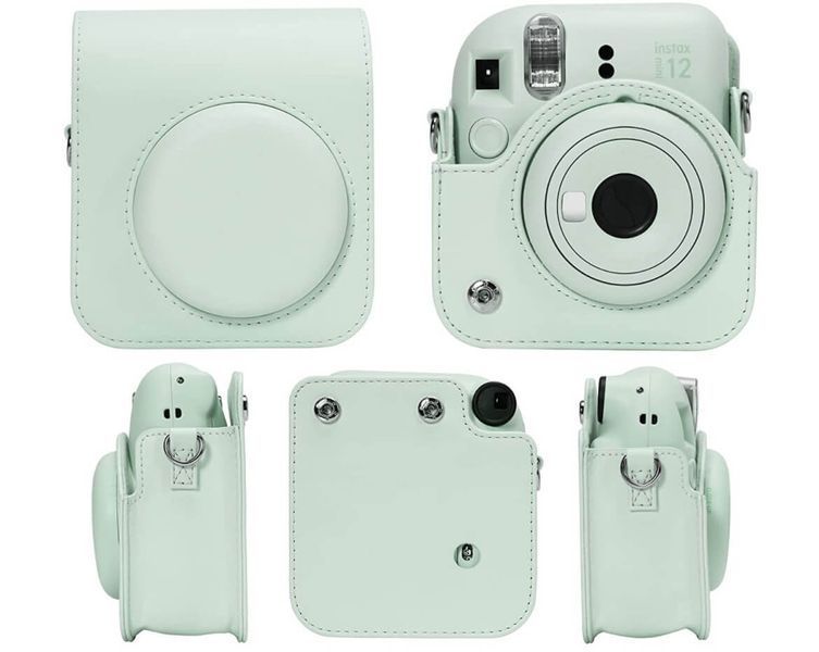 Чехол для фотоаппарата Fujifilm Instax Mini 12 Зеленый CASE12GREEN фото