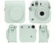 Чехол для фотоаппарата Fujifilm Instax Mini 12 Зеленый CASE12GREEN фото 3