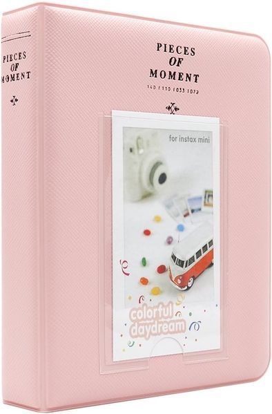Подарунковий набір камера Fujifilm Instax Mini 13, Фотопапір 20 шт, Чохол шкіряний, Фотоальбом на 64 фото Рожевий NAB1M13_20_PIN фото