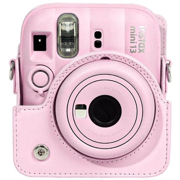 Подарунковий набір камера Fujifilm Instax Mini 13, Фотопапір 20 шт, Чохол шкіряний, Фотоальбом на 64 фото Рожевий NAB1M13_20_PIN фото
