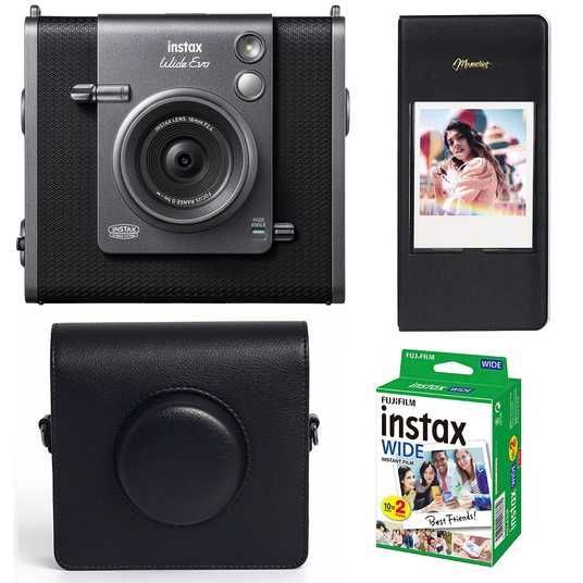 Подарочный набор камера Fujifilm Instax Wide EVO, Фотобумага 20 шт