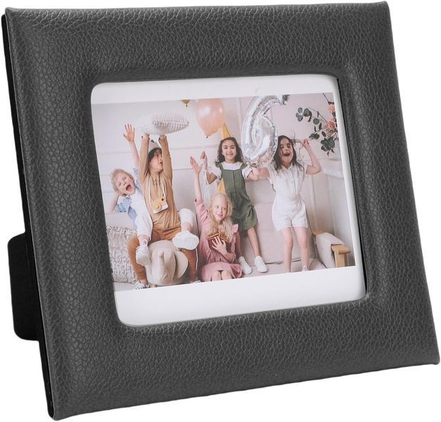 Фоторамка шкіряна для Instax Wide Чорна FRAWIDE04B фото