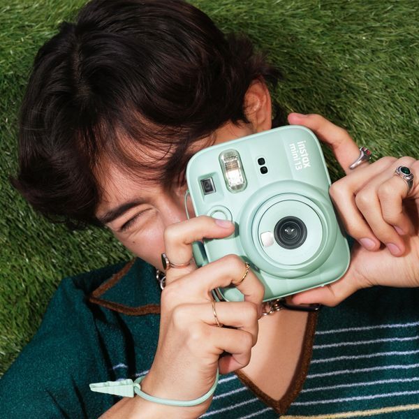 Подарунковий набір камера Fujifilm Instax Mini 13, Фотопапір 50 шт, Чохол шкіряний, Фотоальбом на 64 фото Зелений NAB1M13_50_GRE фото